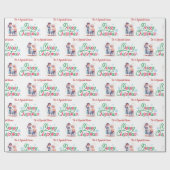 Special Caregiver Christmas Wrapping Paper ラッピングペーパー (フラット)