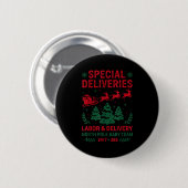 Special Deliveries Labor And Delivery Baby Nurse C 缶バッジ (正面&裏面)