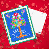 Special Delivery Angel Valentine Personalized シーズンカード