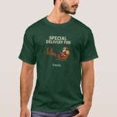 Special Delivery Crypto Santa Tシャツ (正面)