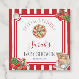 Special Delivery Italian Baby Shower  フェイバータグ