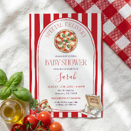 Special Delivery Italian Baby Shower  招待状