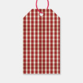 Special Delivery Italian Food Red Baby Shower  ギフトタグ (裏面)