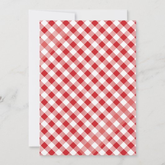 Special Delivery Pizza Baby Shower  Invitation 招待状 (裏面)