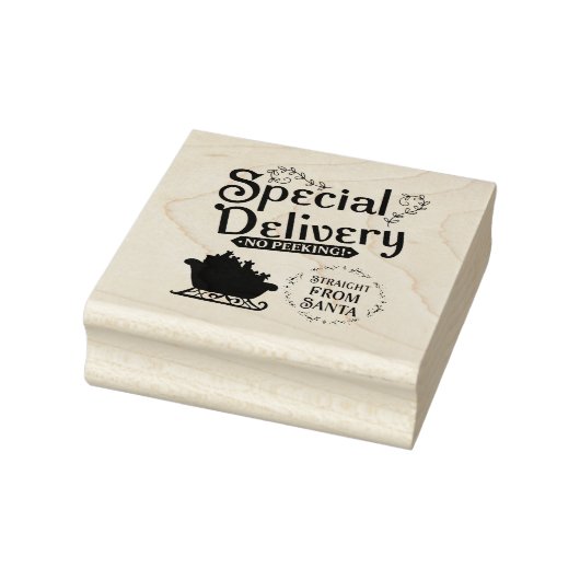 Special Delivery Straight from Santa ラバースタンプ (スタンプ)