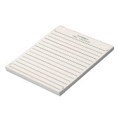 Special Dots Teacher Lined Paper From The Desk Of  ノートパッド (回転)