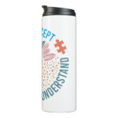 Special Education SPED Teacher Autism Sunflower タンブラー (回転右)