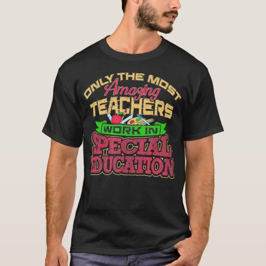 Special Education Teacher Autism Students School Tシャツ (正面)