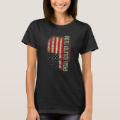 Special Education Teacher Day 4th Of July US Flag  Tシャツ (正面)