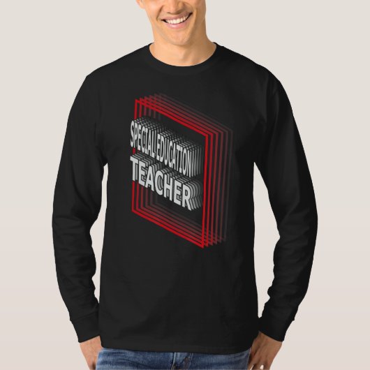 Special Education Teacher Job Title Appreciation R Tシャツ (正面)