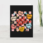 Special Education Teacher Valentine Conversation H カード (正面)