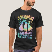 Special Education Teachers SPED Teacher Speducator Tシャツ (正面)