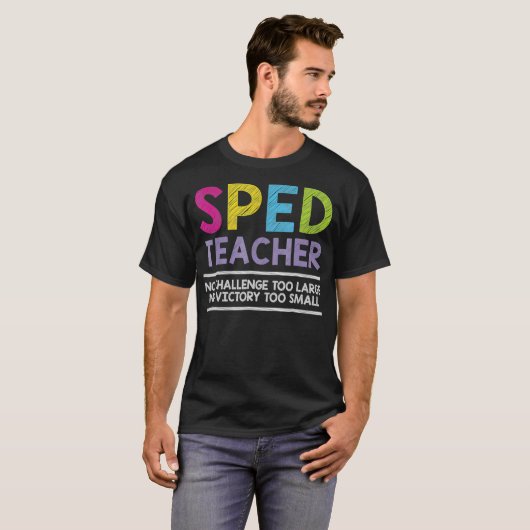 Special Education Team SPED Squad Special Ed_1 Tシャツ (正面フル)