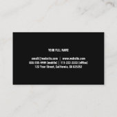 SPECIAL EFFECTS ELEANTE MODERN CLASSIC BLACK 名刺 (裏面)