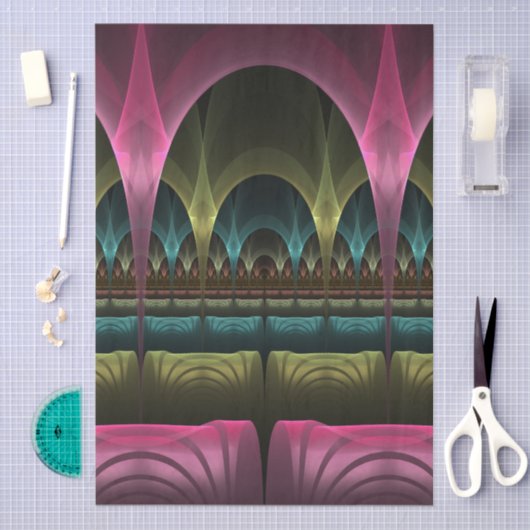 Special Fantasy Pattern Abstract Colorful Fractal 薄葉紙 (クラフト)