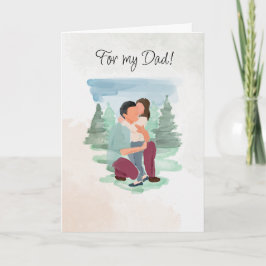 Special Father's Day Card from Daughter! カード