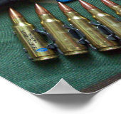 special forces green berets veterans patch Print ポスター (角)