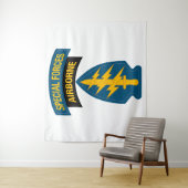 Special Forces insignia Airborne Tab タペストリー (インサイチュ)