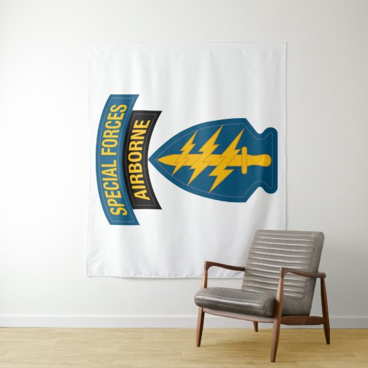 Special Forces insignia Airborne Tab タペストリー (インサイチュ)