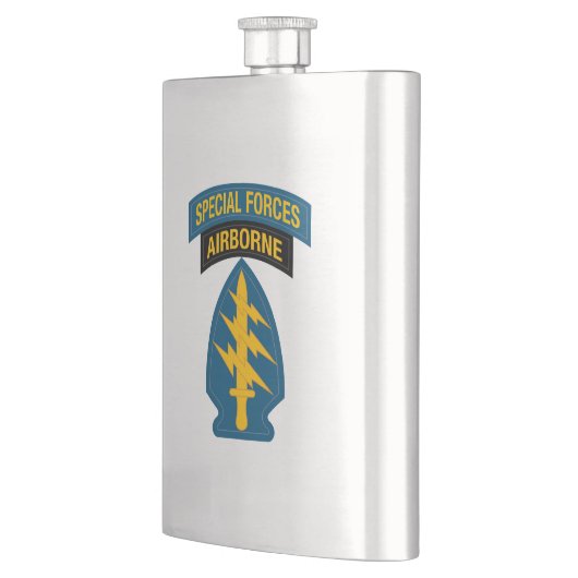 Special Forces insignia Airborne Tab フラスク (左)