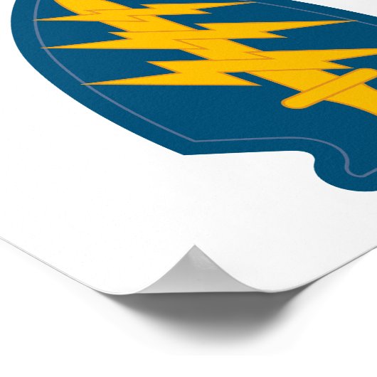 Special Forces insignia Airborne Tab ポスター (角)