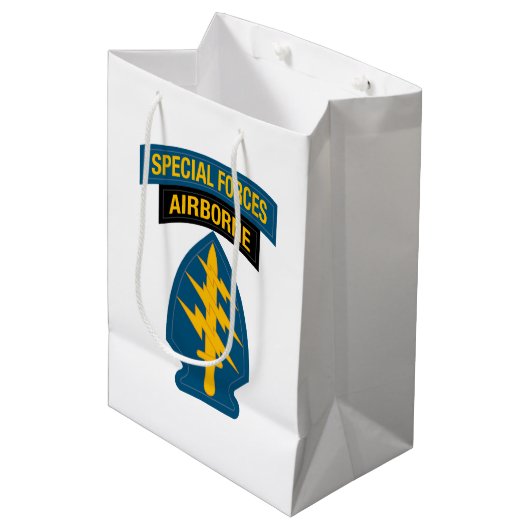 Special Forces insignia Airborne Tab ミディアムペーパーバッグ (正面アングル)