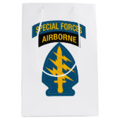 Special Forces insignia Airborne Tab ミディアムペーパーバッグ (正面)