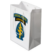 Special Forces insignia Airborne Tab ミディアムペーパーバッグ (裏面アングル)