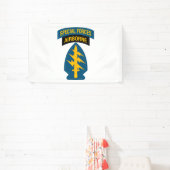 Special Forces insignia Airborne Tab 横断幕 (インサイチュ)