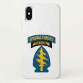 Special Forces insignia Airborne Tab Case-Mate iPhoneケース (裏面)