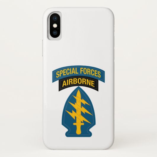 Special Forces insignia Airborne Tab Case-Mate iPhoneケース (裏面)