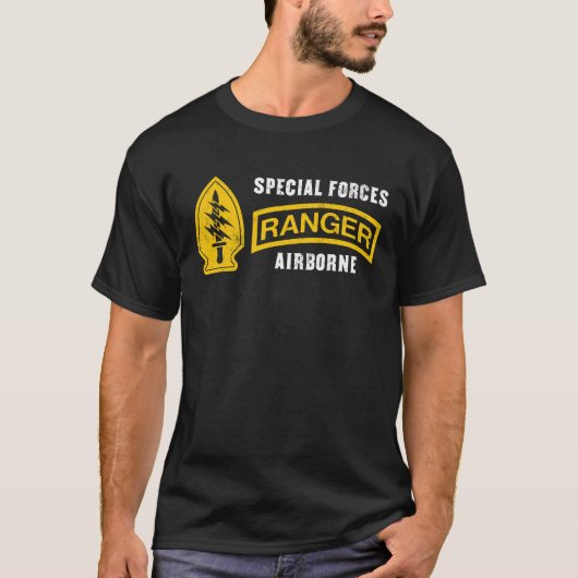 Special Forces, Ranger, Airborne: Elite Warriors Tシャツ (正面)