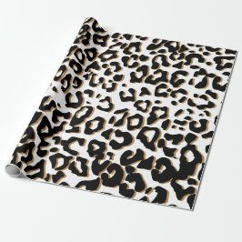 special gift card with animal print ラッピングペーパー