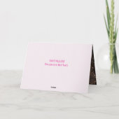 SPECIAL GRANDDAUGHTER CHRISTMAS CARD サンキューカード (裏面)