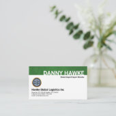 Special Green グランジ Layer CEO、設立者SEO 名刺 (スタンド正面)