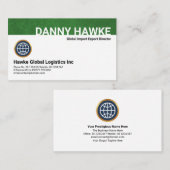 Special Green グランジ Layer CEO、設立者SEO 名刺 (正面/裏面)