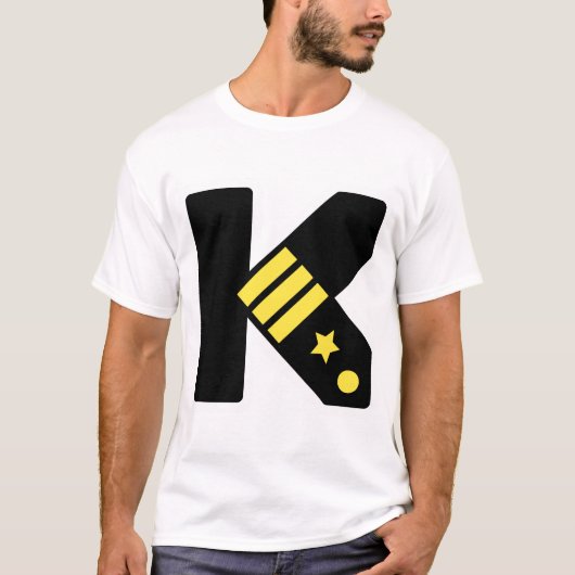Special K – 太字レターデザイン Tシャツ (正面)