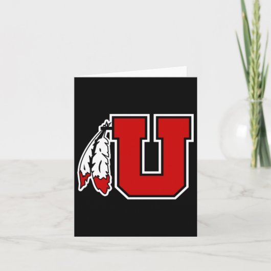 Special Logo Utah Utes Sticker  カード (正面)