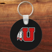 Special Logo Utah Utes Sticker  キーホルダー (正面)