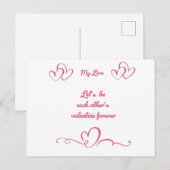 Special message for spacial one.....  ポストカード (正面/裏面)