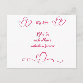 Special message for spacial one.....  ポストカード