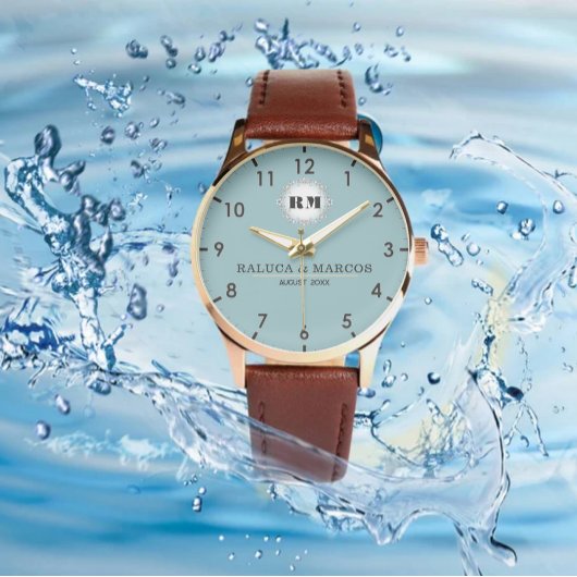 Special moments couple names 腕時計