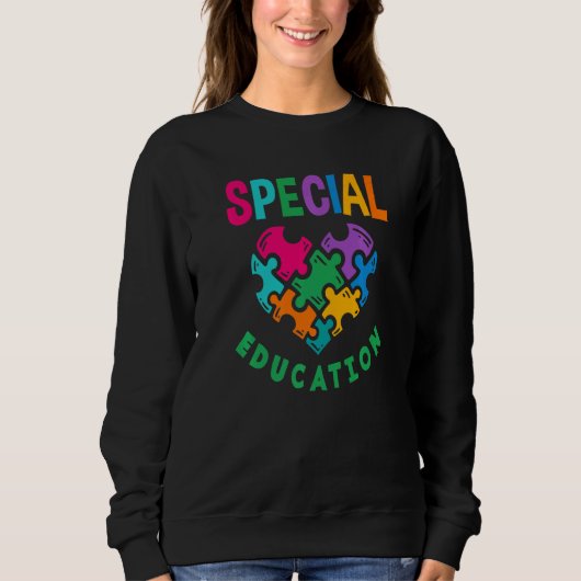 Special Needs Teacher SPED Special Education スウェットシャツ (正面)