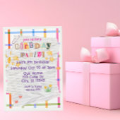Special Note, Cute Birthday Party 招待状