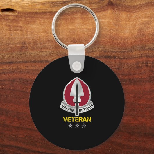 Special Operations Aviation Command Logo Veteran P キーホルダー (正面)