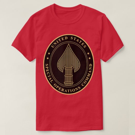 Special Operations Command (SOCOM) Tシャツ (デザイン正面)