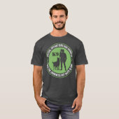 Special Operations Dog Handler K9 Police Dog gift  Tシャツ (正面フル)