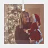 Special Order Carol and Lilly Glass Ornament ガラスオーナメント (正面)