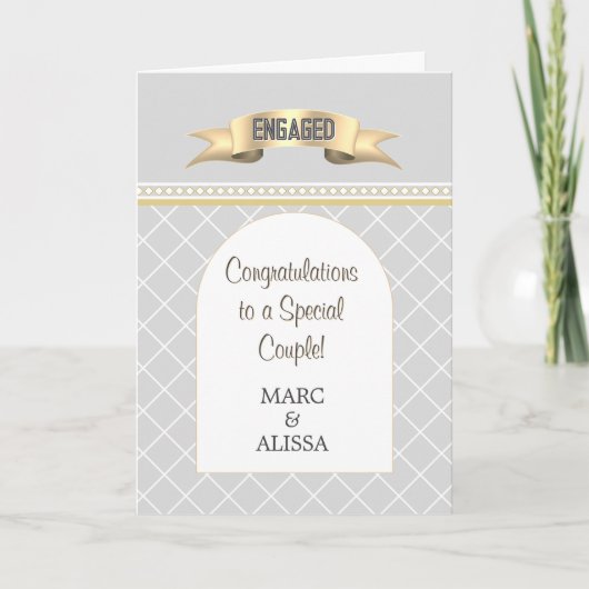 Special! Personalized Engagement Card カード (正面)