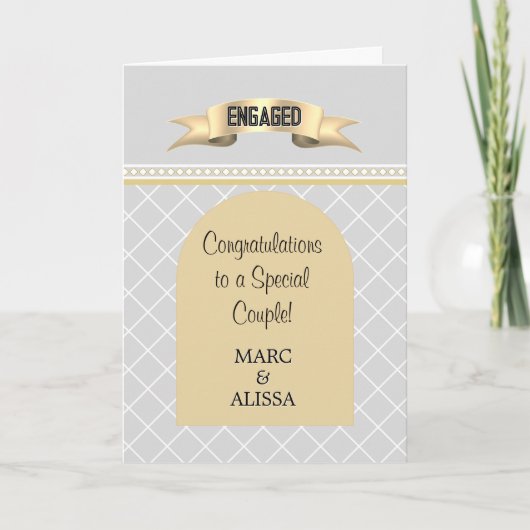 Special! Personalized Engagement Card カード (正面)